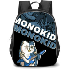 Danganropa Monokid Backpack StudentPack - Monokid Portrait Black Background