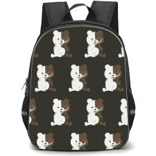 Danganropa Monokuma Backpack StudentPack - Monokuma Pattern Art