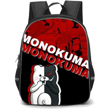 Danganropa Monokuma Backpack StudentPack - Monokuma Portrait Comic Art