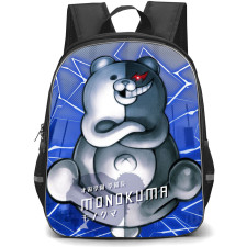 Danganropa Monokuma Backpack StudentPack - Monokuma Portrait Lightnight Background