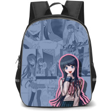 Danganropa Sayaka Maizono Backpack StudentPack - Sayaka Maizono Comic Art Collage