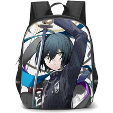 Danganropa Shuichi Saihara Backpack StudentPack - Shuichi Saihara Holding Sword Illustration