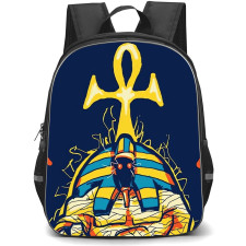 Darkstalkers Anakaris Backpack StudentPack - Anakaris Cross on Head Pop Art