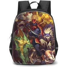 Darkstalkers Backpack StudentPack - Characters Crammed Against the Wall