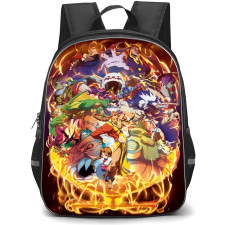 Darkstalkers Backpack StudentPack - Characters Inside the Burning Mirror Poster