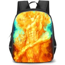 Darkstalkers Pyron Backpack StudentPack - Pyron Flaming Body Portrait