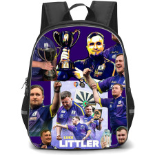 Darts Luke Littler Backpack School Bag StudentPack - Luke Littler Collage Poster
