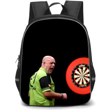Darts Michael Van Gerwen Backpack School Bag StudentPack - Michael Van Gerwen MVG At Home In Rotterdam Poster