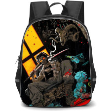 Dead Island Backpack School Bag StudentPack - Dead Island The Emperor Tarot Card Poster