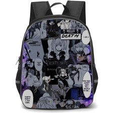 Death Note Backpack StudentPack - Comic Series Characters Collage