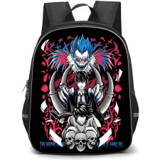 Death Note Backpack StudentPack - L Light Yagami Ryuk Illustration