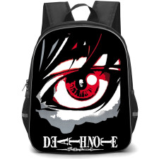 Death Note Light Yagami Backpack StudentPack - Light Yagami Eye Wpap Popart
