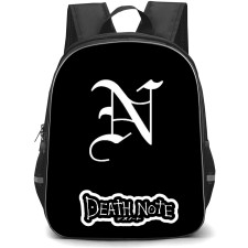 Death Note Near Backpack StudentPack - Near Logo On Black Background