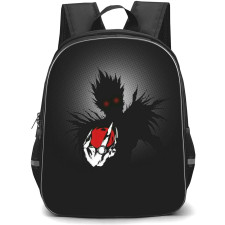 Death Note Ryuk Backpack StudentPack - Ryuk With Apple Silhouette