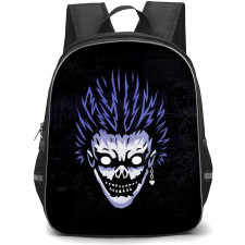 Death Note Ryuk Backpack StudentPack - Ryuk Avatar Minimalist On Black Background