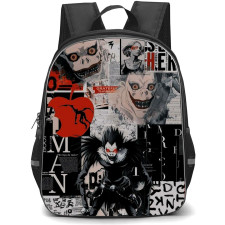 Death Note Ryuk Backpack StudentPack - Comic Series Ryuk Collage