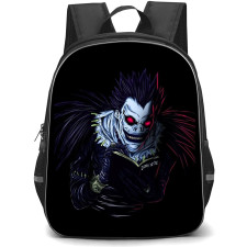 Death Note Ryuk Backpack StudentPack - Ryuk Portrait Illustration On Black Background