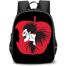 Death Note Ryuk Backpack StudentPack - Ryuk Side Portrait On Apple Background