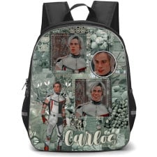Descendants Carlos Backpack School Bag StudentPack - Carlos Retro Portrait Collage