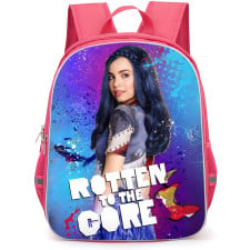 Descendants Evie Backpack School Bag StudentPack - Evie Rotten To The Core Quote Portrait