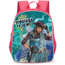 Descendants Uma Backpack School Bag StudentPack - Uma Trouble Here Portrait Poster