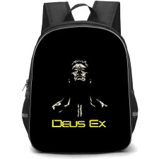 Deus Ex Adam Jenson Backpack School Bag StudentPack - Adam Jenson Silhouette Series Poster