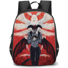 Devilman Crybaby Backpack StudentPack - Devilman Crybaby The Demon Fights For The Good Art Poster