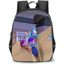 Dew Drop Diaries Backpack StudentPack - Eden Athena And Phobe Make A Giant Paper Airplane