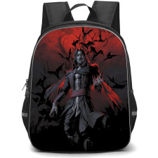 Diablo 4 Dracula Backpack StudentPack - Dracula Bat Portrait