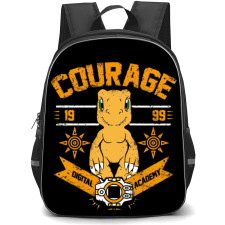Digimon Agumon Backpack StudentPack - Agumon Courage Portrait Poster