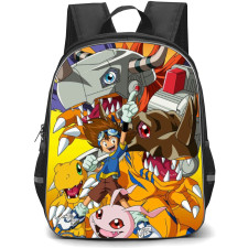 Digimon Backpack StudentPack - Characters Happy Poster
