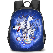 Digimon Gabumon Backpack StudentPack - Gabumon Evolution Digivice Portrait