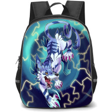 Digimon Gabumon Backpack StudentPack - Gabumon Garurumon Evolution