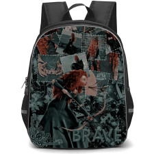 Disney Brave Merida Backpack StudentPack - Brave Merida Collage