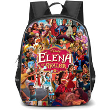 Elena of Avalor Backpack School Bag StudentPack - Elena of Avalor Characters Sticker Portrait Collage Poster