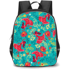 Elena of Avalor Backpack School Bag StudentPack - Elena of Avalor Series Floral Pattern Poster