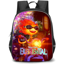 Elemental Ember Lumen Backpack StudentPack - Ember Lumen Riding Motorcycle
