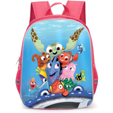 Disney Finding Nemo Backpack StudentPack - Finding Nemo Characters 3D Art Poster