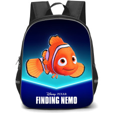 Finding Nemo Marlin Backpack StudentPack - Finding Nemo Marlin On Blue Background