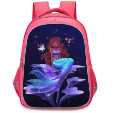 The Little Mermaid 2023 Ariel Backpack StudentPack - Ariel Glowing In The Dark Cartoon Art