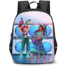 The Little Mermaid 2023 Ariel Backpack StudentPack - Ariel Doing Laundry Illustration