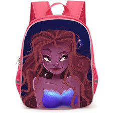 The Little Mermaid 2023 Ariel Backpack StudentPack - Ariel Looking Side Ways Portrait Cartoon Art