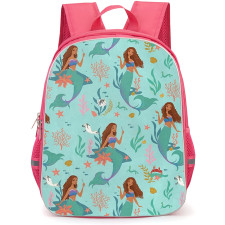 The Little Mermaid 2023 Ariel Backpack StudentPack - Ariel Pattern Cartoon Art