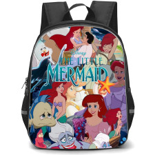 Disney The Little Mermaid Backpack StudentPack - The Little Mermaid Characters Collage