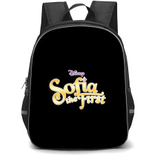 Sofia The First Backpack School Bag StudentPack - Sofia The First Series Logo Sticker