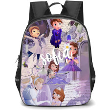 Sofia The First Princess Sofia Backpack School Bag StudentPack - Princess Sofia Portrait Book Collage