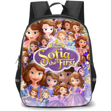 Sofia The First Princess Sofia Backpack School Bag StudentPack - Princess Sofia Portrait Series Collage Poster