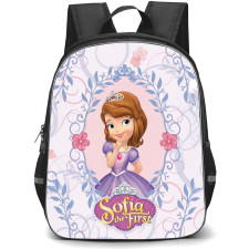 Sofia The First Princess Sofia Backpack School Bag StudentPack - Princess Sofia Smiling Frame Series Poster