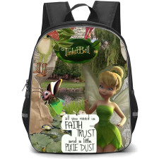 Disney Tinker Bell Backpack StudentPack - Tinker Bell Characters Collage