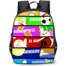 Doraemon School Backpack StudentPack - Characters Side Portrait Names